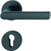 HOPPE Rosettengarnitur Hamburg 1700/42KB/42KBS Schwarz matt