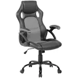 Mobili Rebecca Chefsessel, Schwarz, 63x120x66 cm, Arbeitszimmer, Bürostühle, Chefsessel