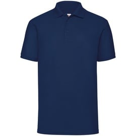 FRUIT OF THE LOOM 65/35 Polo Herren Poloshirt in versch. Farben und Größen, navy, 2XL