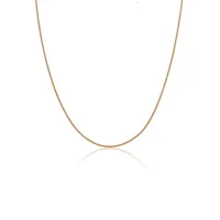 HAZE & GLORY Silberkette Basic Panzerkette 925 Silber goldfarben 60 cm