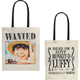 Cinereplicas One Piece Tragetasche Wanted Luffy