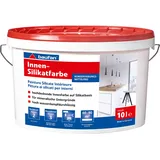 Baufan Innen-Silikatfarbe Weiß matt 10 l