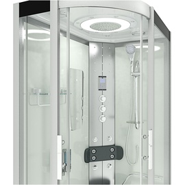 SeniorBad Duschkabine Duschtempel Fertigdusche Dusche D60-70T1L 120x80cm ohne 2K Scheiben Versiegelung