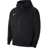 Nike Park 20 Fleece Kapuzenjacke Kinder black/white XS 122-128 cm