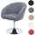 Mendler Esszimmerstuhl HWC-F19 Stoff dunkelgrau