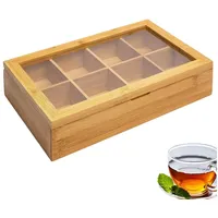 Westmark Teebox mit 8 Fächern, Teatime, 15732260, Bamboo, Modell