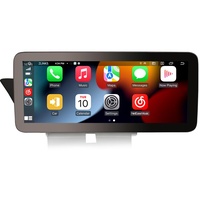 12.3 Zoll 8-Kern 128GB CarPlay Android 13 Autoradio GPS Navi Für Audi A4/A5/B8/S4/S5 Unterstützt GPS Navi Carplay IPS WiFi 4G WiFi DAB+ DVR (für höhere Konfiguration und GPS-Funktion)