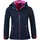 TROLLKIDS Trollfjord Softshelljacke - Navy / Magenta - 140 cm