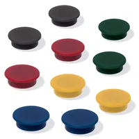 Sigel MU197 Bunte Magnete für Whiteboard, Magnettafel, Kühlschrankmagnet, je