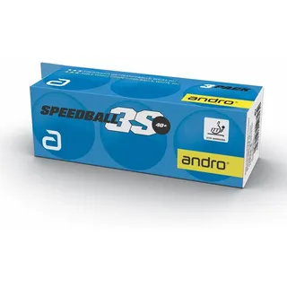 andro Ball Speedball 3S*** 40+ weiÃ - Bälle - Stück 3er - 3er