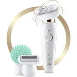 Braun Silk-épil 9 Flex 9020 weiß/gold
