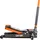 DeTec. 3 Tonnen Rangier-Wagenheber Quick Lift orange Autoheber 3t