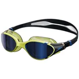 Speedo Biofuse 2.0 Schwimmbrille, Black/Hyper/Sapphire Mirror, One Size