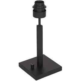 Steinhauer Tischleuchte Beistelllampe Schreibtischlampe Metall Stoff Drehschalter Grün