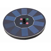 GORANDO LED Solar Teichpumpe 16cm