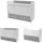 Lorelli Babybett MATRIX NEW 120 x 60 cm, 2 Ebenen, 2 Schubladen grau
