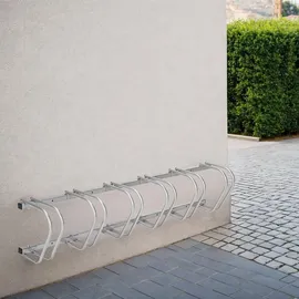 Tectake Fahrradständer Silber