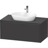 Duravit Ketho.2 Waschtischunterbau, 1000x459x550mm, K24886080800000, Farbe: graphit supermatt