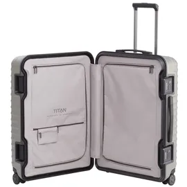Titan Litron Frame 4 Rollen Kabinentrolley 55 cm grau