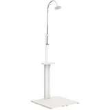 vidaXL Gartendusche 75 x 221 cm weiß 48207