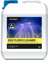 Dr. Schutz ESD Floor Cleaner Unterhaltsreiniger 5091001000 , 10 l - Kanister