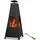 Gardebruk Feuerschale Feuerstelle Ø 102 cm Schwarz