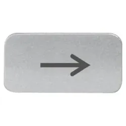 Siemens 3SB29012NA Bezeichnungsschild für 3SB2 Symbol: BEWEGUNG PFEILRICHTUNG* - 10 Stück