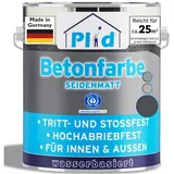 Plid Premium Betonfarbe Sockelfarbe Bodenfarbe Bodenbeschichtung Set Kieselgrau