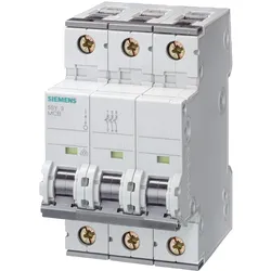 1St. Siemens 5SY4304-7 Leitungsschutzschalter 400V 10kA, 3-poli