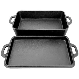 All'Grill Gusseisenkuss Kasserolle 22 x 13 cm