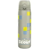 Scout Bottle Squares Grau 0,5 l