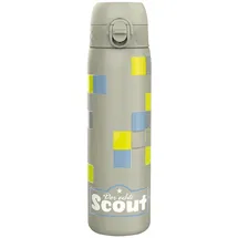 Scout Bottle Squares Grau 0,5 l