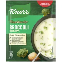 KNORR Feinschmecker Broccoli Suppe, 2 Teller