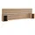 SKRAUT HOME Kopfteil, und Nachttische, Bettrücken, Ablage, 214x70x3 cm, Bett 135,140,150,160 cm, Paneele, Moderner Stil, Eiche - 473_1