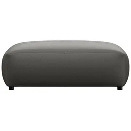 flexlux Pouf Lucera Kunststoff 104 x 41 x 82 cm Grau