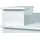 Interlink Inter Link - Schreibtisch aus massivem Kiefernholz - Computertisch - Arbeitsplatz -Bürotisch - Robust, Stabil und Zeitlos - Mit Kabelloch 110x68,50x76-91 cm