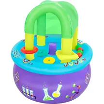 BESTWAY Wasserspieltisch Lil' Learn Lab 76 x 76 x 88 cm mit integriertem Wassersprinkler