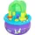 BESTWAY Wasserspieltisch Lil' Learn Lab 76 x 76 x 88 cm mit integriertem Wassersprinkler