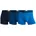 unifarben Blau Schwarz Türkis XL