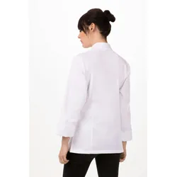 Chef Works® LE MANS Damenkochjacke der Essential Collection - pfegeleicht BCW004 Weiß S