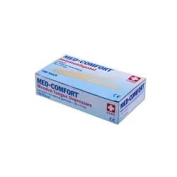 MED-COMFORT Holzmundspatel, natur 09210 , 1 Packung = 100 Stück