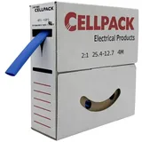 Cellpack Schrumpfschlauch in Abrollbox 4m SB/25.4-12.7/blau/4m