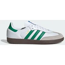 Adidas Samba OG White / Green / Gum5 37 1/3