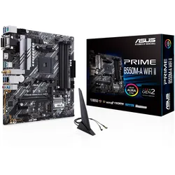ASUS PRIME B550M-A WIFI II Gaming Mainboard Sockel Ryzen AM4