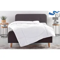 OTTO home Microfaserbettdecke OTTO HOME "Microlux, Bettdecke 135x200 cm und Übergrößen bis 240x220cm", weiß, B:155cm L:220cm, Bezug: 100% Polyester. Obermaterial: 100% Polyester.