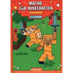 Mathe für Minecrafter - Textaufgaben, 1./2. Klasse