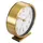 Hama Wecker Skye gold Kunststoff 12,0 cm, Ø 11,2 cm