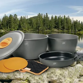 Esbit Aluminium-Kochset ohne Antihaftbeschichtung (Größe ONE SIZE)