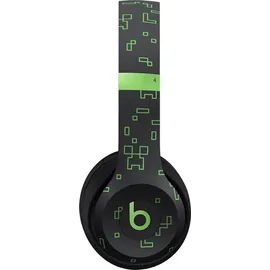 Beats Solo 4 Minecraft Special Edition Charged Black