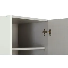 Sconto Wäscheschrank - weiß - cm B: 40 H: 185 T: 40.0